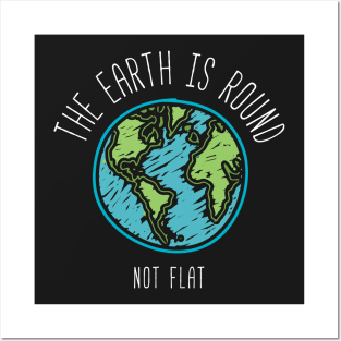 Earth Is Round Posters and Art